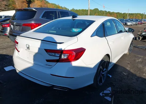 2021 Honda Accord Sport from USA, damaged, VIN 1HGCV1F32MA089805